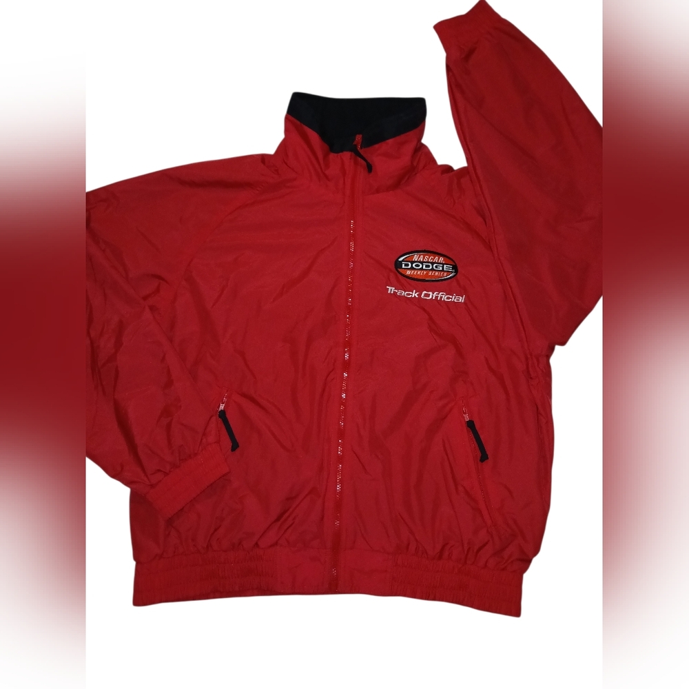 Nascar Vintage Dodge Racing Track Official Jacket Size 2x